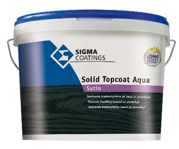 Solid Topcoat Aqua - WoodProtect Solid WB