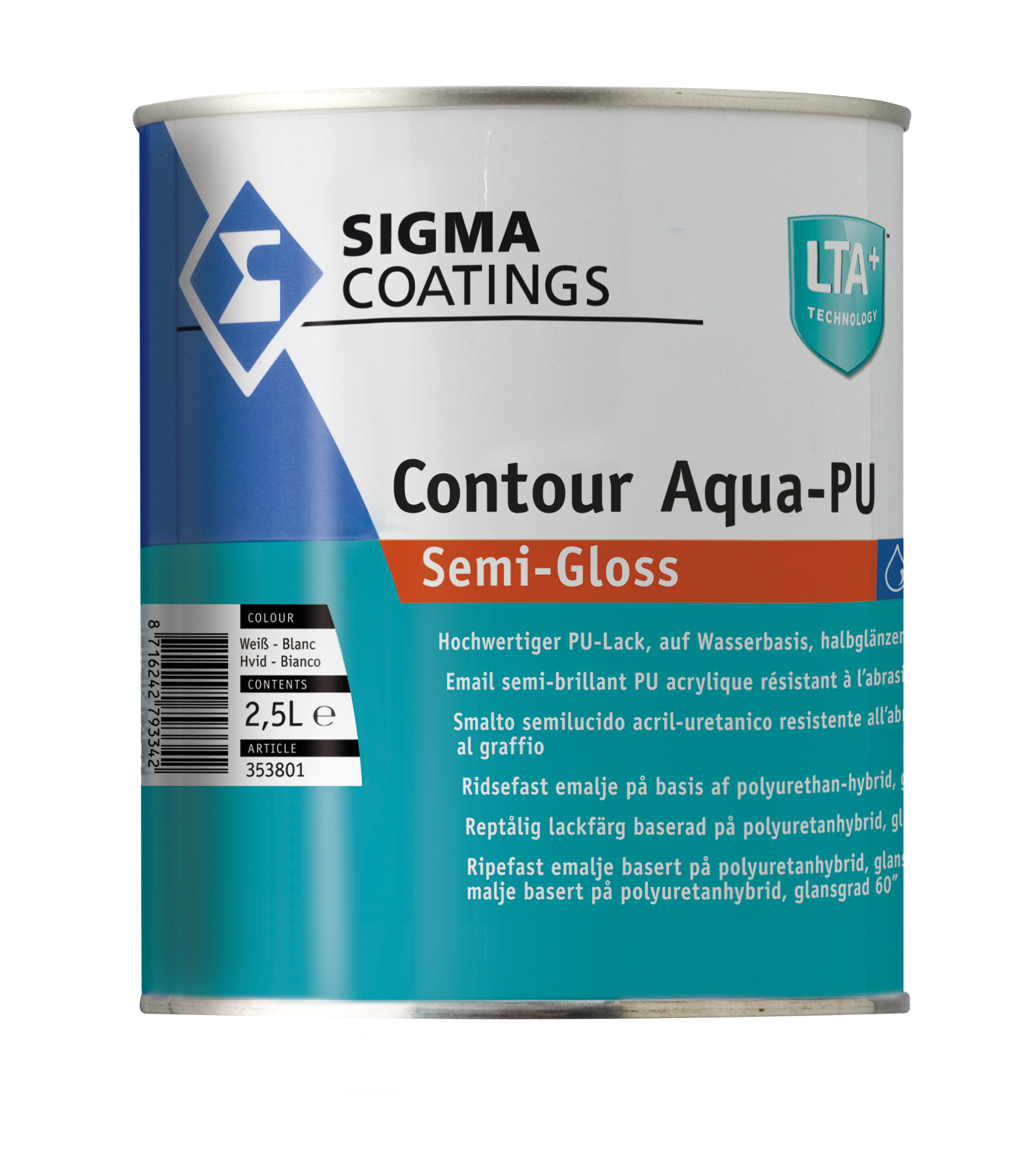 Contour Aqua-PU Semi-Gloss